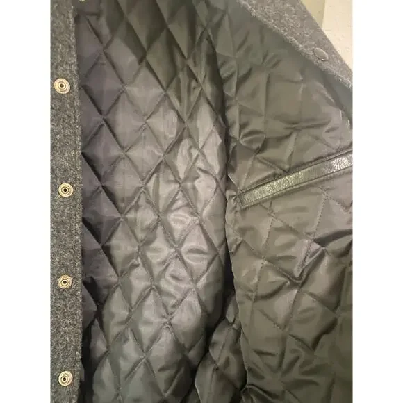 Vintage Stussy International Tribe Varsity Jacket M Wool Leather Sleeve 90s USA - Picture 6 of 9